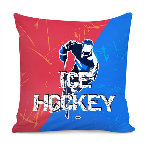 Image of Ice Hockey Pillow Cover