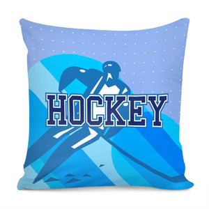 Ice Hockey Pillow Cover