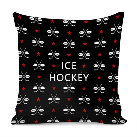 Image of Ice Hockey Pillow Cover