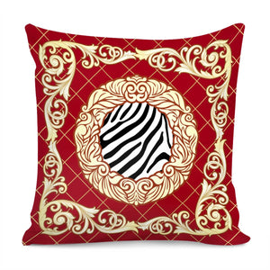 Baroque Pattern & Animal Pattern Pillow Cover