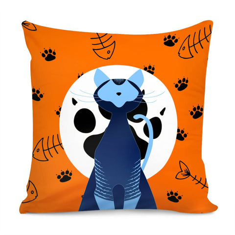 Image of Cat Pillow Cover