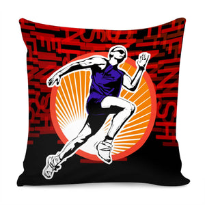 Run Pillow Cover