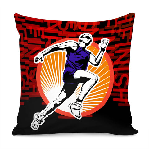 Image of Run Pillow Cover