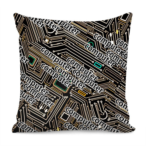 Image of Computer Pillow Cover