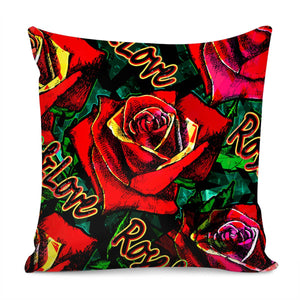 Rose Pillow Cover