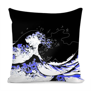 The Great Wave Off Kanagawa Pillow Cover