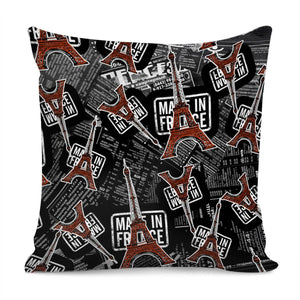 Eiffel Tower Pillow Cover