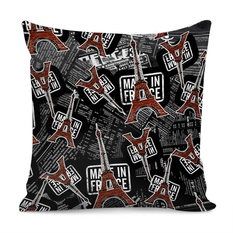 Image of Eiffel Tower Pillow Cover