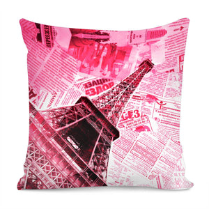 Eiffel Tower Pillow Cover