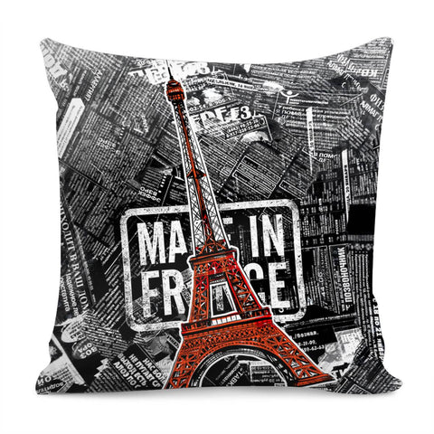 Image of Eiffel Tower Pillow Cover