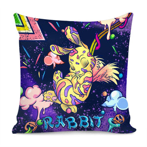 Rabbit Pillow Cover