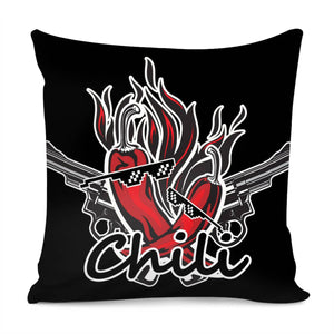 Chili Pillow Cover