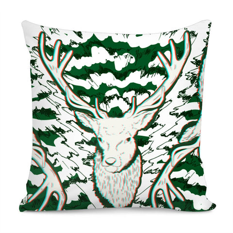 Image of Reindeer Pillow Cover