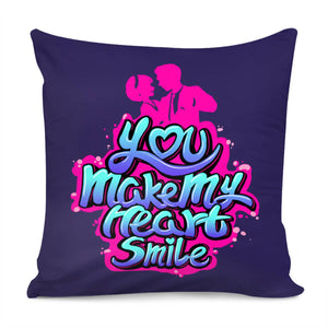 Love Slogan Pillow Cover