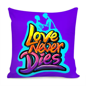 Love Slogan Pillow Cover