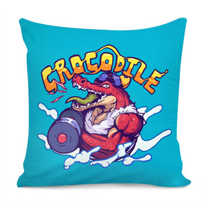 Crocodile Pillow Cover