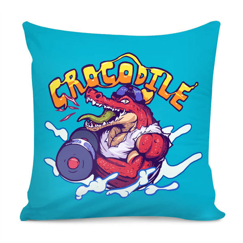 Image of Crocodile Pillow Cover