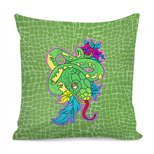 Snake Pillow Cover