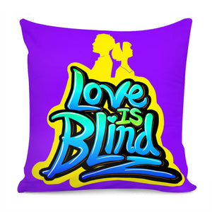 Love Slogan Pillow Cover