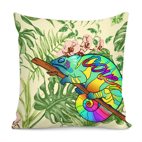 Image of Chameleon Pillow Cover