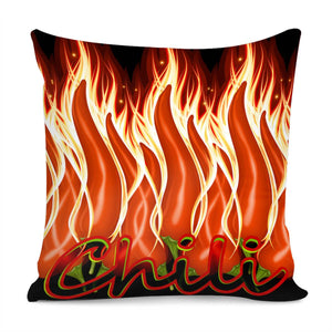 Chili Pillow Cover