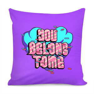 Love Slogan Pillow Cover