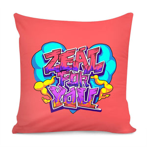 Love Slogan Pillow Cover