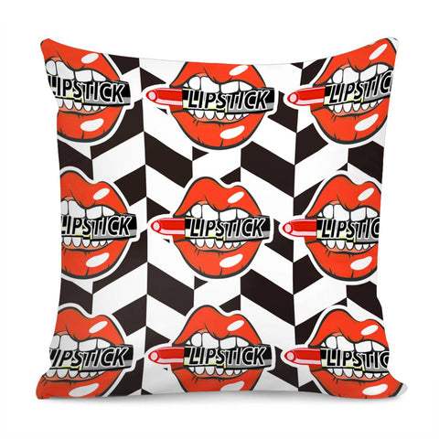 Image of Lipstick Pillow Cover