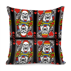 Queen Of Hearts Q Pillow Cover