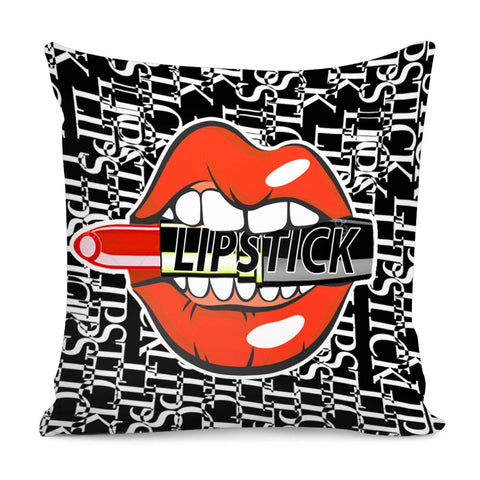 Image of Lipstick Pillow Cover