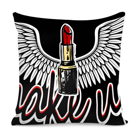 Image of Lipstick Pillow Cover