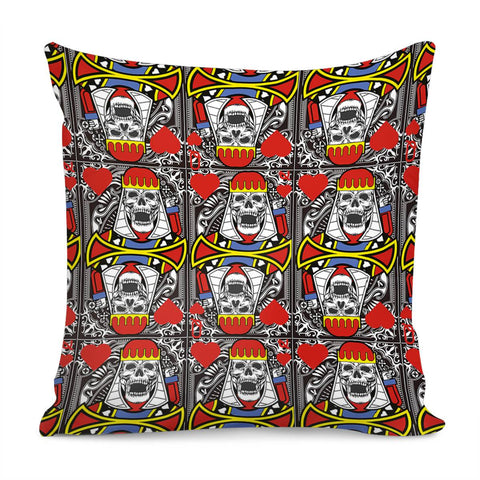 Image of Queen Of Hearts Q Pillow Cover