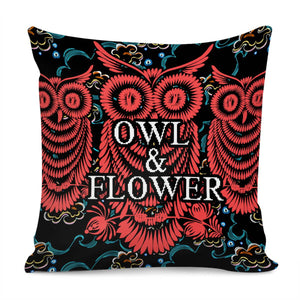 Owl Pillow Cover