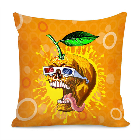 Image of Skull Pillow Cover