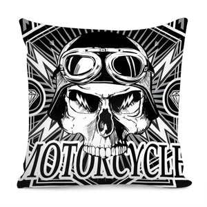 Motorcycle Pillow Cover