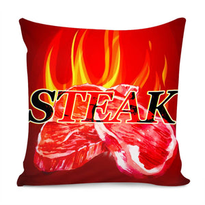 Beef Pillow Cover