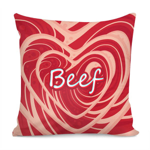 Beef Pillow Cover