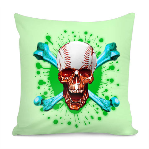 Image of Skull Pillow Cover