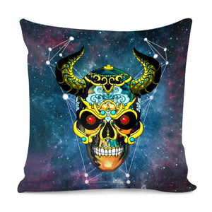 Skull Pillow Cover