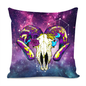 Skull Pillow Cover