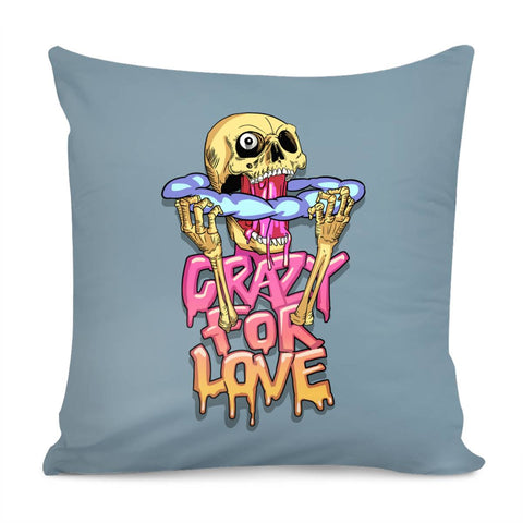 Image of Love Slogan Pillow Cover