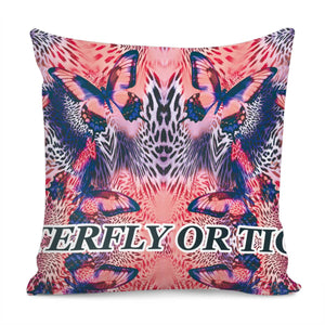 Regional Butterfly Pillow Cover
