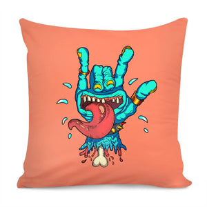 Monster Gesture Pillow Cover