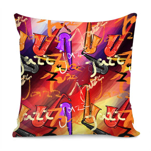 Jazz Pillow Cover