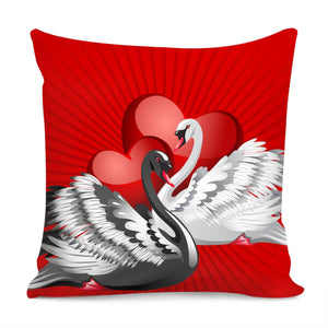 Swan Pillow Cover