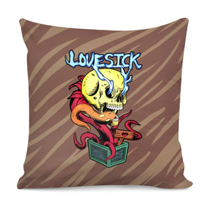 Creative Love Doodle Pillow Cover