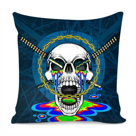 Image of Skull Pillow Cover