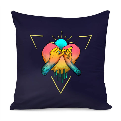 Image of Creative Love Illustration Pillow Cover