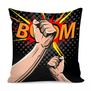 Boom Pillow Cover