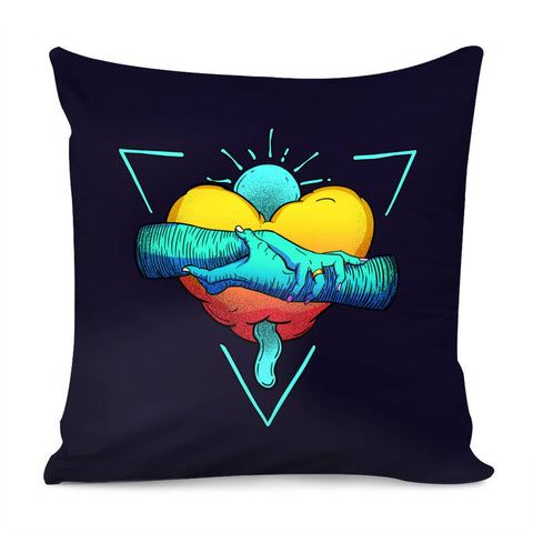 Image of Creative Love Illustration Pillow Cover